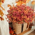 thumbnail image 3 of Scidweet 12 Bundles Fall Artificial Flowers for Outdoor, Autumn Faux Plants Fake Silk Flowers Fall Decorations for Home Yard Garden Thanksgiving Christmas, 3 of 7