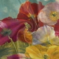 thumbnail image 2 of Coolnut 60" Beautiful Flower Outdoor Round Tablecloth, Waterproof Stain-Resistant Non-Slip Circular Tablecloth with Umbrella Hole and Zipper for Tabletop Backyard Party BBQ Decor, 2 of 7