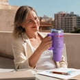 thumbnail image 4 of 40 oz Trump Mom Tumbler with Handle and Straw, Birthday Gifts for Mom, Gifts for Mom from Daughter Son, New Mother Gifts for Christmas, Mama Gifts for Women, 4 of 5