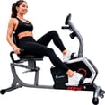 thumbnail image 1 of Bicicleta Magnética de Ejercicio Centurfit Reclinada Resistencia 8 Niveles Monitor Fit Cardio, 1 of 6
