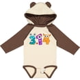 thumbnail image 3 of Inktastic Monsters Like Pi- Pi Day numbers Boys or Girls Long Sleeve Baby Bodysuit, 3 of 5