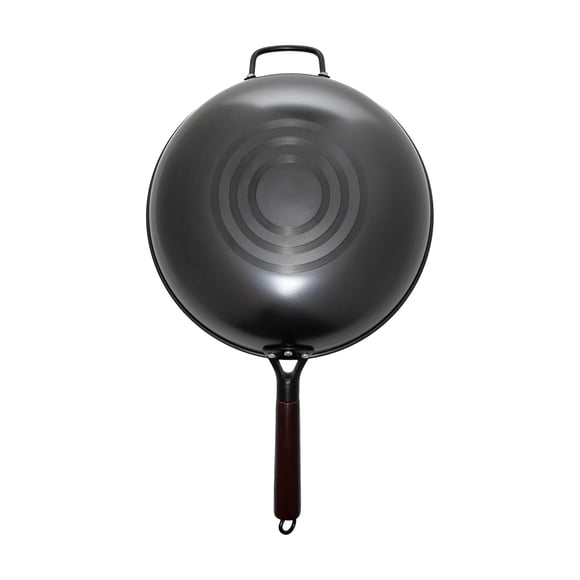 SARTEN WOK 33 CM NEGRO ACERO GIBSON HOME STARGAZE