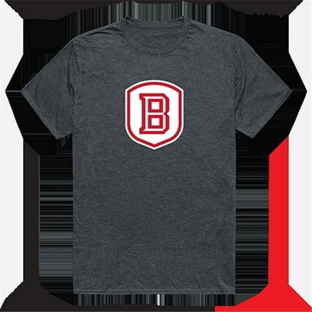 W Republic Products Bradley University Cinder College Tee  Heather Charcoal - Extra Large