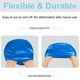 thumbnail image 5 of Gorro de natación para mujeres y hombres con cabezas medianas o grandes - Ideal para adultos, niños mayores, niños y niñas - Clip de nariz gratis Xemadio 221408-1, 5 of 9