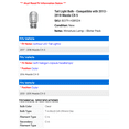 thumbnail image 2 of Tail Light Bulb - Compatible with 2013 - 2018 Mazda CX-5 2014 2015 2016 2017, 2 of 2