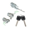 thumbnail image 6 of PET-U Door Lock Cylinder Ignition Switch Cylinder Keys Replacement for Honda Civic CR-V Element 72146-S73-003,72145-S73-003, 6 of 7