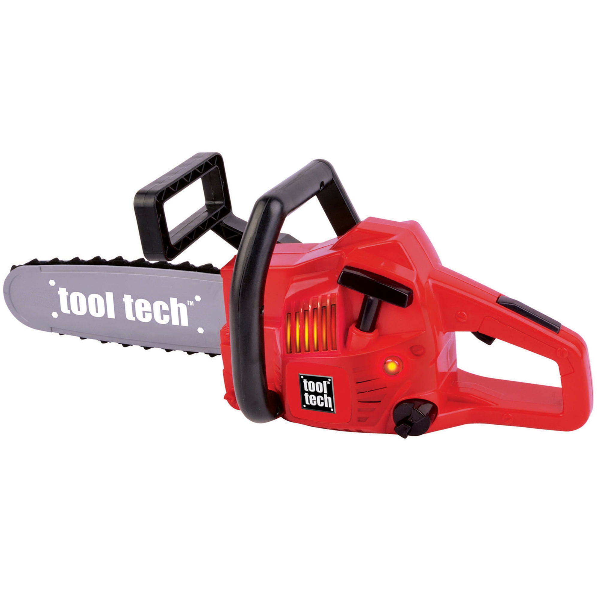 Red Box: Tool Tech: Toy Powerized Chain Saw & Goggles - Lights & Sounds, Realistic Vibrating Motion, Yard Work & Outdoor Pretend Play, Kids 3+