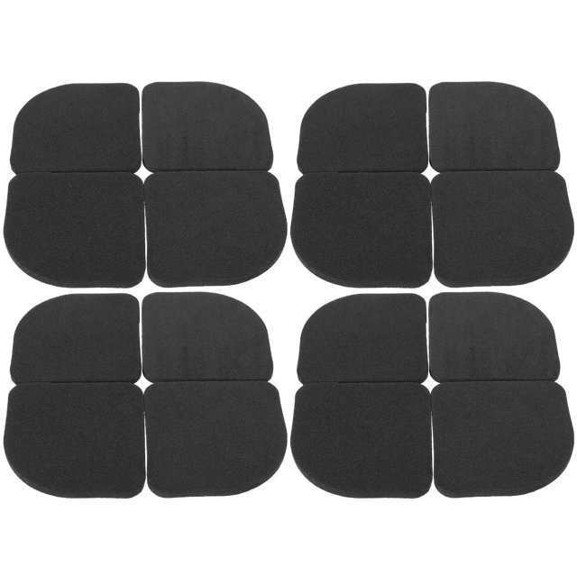 IFANLANDOR 16pcs EVA Black Anti Vibration Pads for Washer Appliance Stabilization