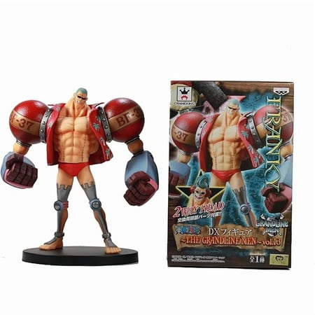 One Piece 48073 Grandline Men: Franky DX Figure,Volume Gifts for Birthdays Halloween Christmas