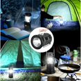thumbnail image 5 of Linterna de camping solar recargable con manivela, luz de antorcha para iluminación exterior, linterna de camping impermeable IPX4, 3 métodos de carga, luz de camping impermeable para senderismo, kit de supervivencia, para camping, excursiones, rescate, pesca, cueva (color) Kuyhfg Sin marca, 5 of 5