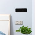 thumbnail image 2 of Reloj despertador digital grande de escritorio rectangular, portátil, para oficina, LED, decoración de dormitorio, 2 of 6