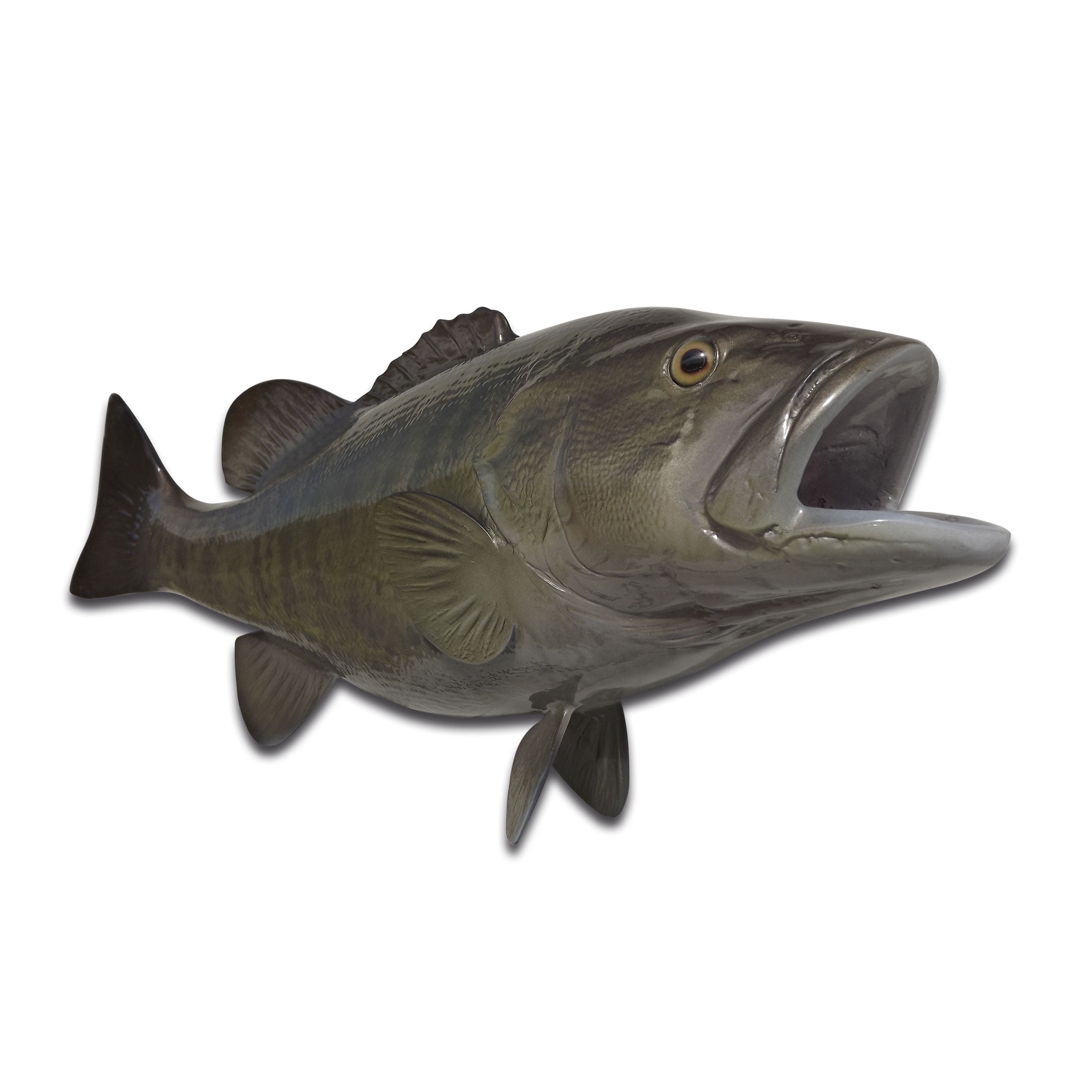 22" Smallmouth Bass Full Mount Fish Replica