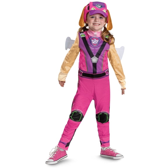 Paw Patrol Skye Dino Halloween Costume for Children, Toddlers Size 2T, by Disguise