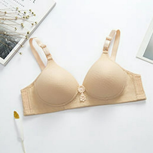 RXIRUCGD Bras for Women Women's One-Piece Bra Everyday Underwear Strapless  Polishing Bra Bandeau 