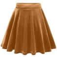 thumbnail image 5 of Velvet Skirt for Girls Pleated Sparkly Skirts High Waist Stretchy Kids Outdoor Party Mini Skirt, 5 of 9