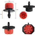 thumbnail image 2 of 200Pcs Adjustable Irrigation Dripper Nozzle, 360 Degree Adjustable Flow Rate Drip Irrigati, 2 of 5