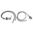 thumbnail image 2 of Alloy Faucet Hose Kit, Sufficient Length Easy Installation Shower Sprayer Set  for Barber Shop Shampoo Bed, 2 of 7