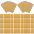 thumbnail image 1 of TABLZONE 100Pcs Golden Metal Business Card Blanks Smooth Surface for Engraving DIY, 1 of 6