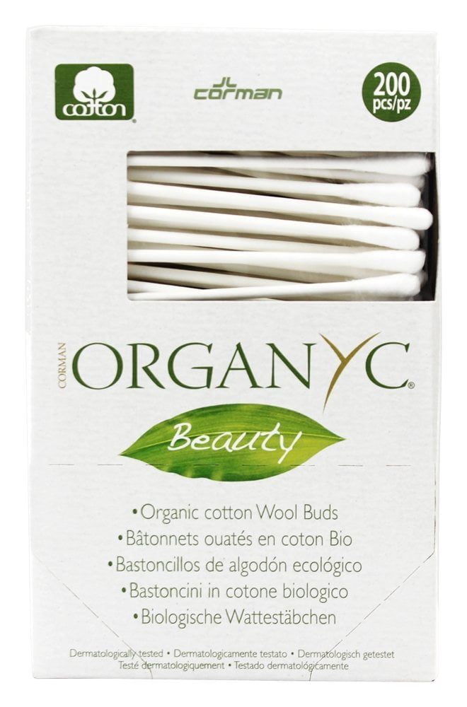Organyc Organic Cotton Wool Swabs 200 Piece(s)
