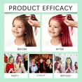 thumbnail image 5 of Temporary Hair Color Wax for Kids, Women Men Colored Hair Styling Mud, Washable Style Dye for Girl Boy Teens, DIY Instant Hair Coloring Gel Cream for Cosplay Halloween Children's Day, 5 of 6