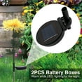 thumbnail image 2 of 2Pcs Solar Panel LED Floor Replacement Tops Bulb Accessories Outdoor Light Accessories Spare Parts Pathway Home Hanging DIY Decor, 2 of 6