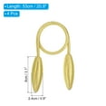 thumbnail image 2 of Unique Bargains Creative Curtain Tiebacks Clips Decorative Window Drape Twist Tie Backs, Gold 4 Pack, 2 of 6