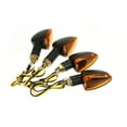 thumbnail image 4 of 4pcs Motorcycle Bike Bulb Amber Front & Back Turn Signal Indicator, 4 of 7