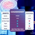 thumbnail image 4 of CogniHoney Advanced Brain Support Formula Supplement Cogni Honey 60 Capsules, 4 of 8