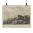 thumbnail image 2 of Print: Jagd Auf Grizzly Baren Chasse Au Grizzly Bear = Hunting Of The, 2 of 4