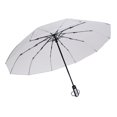 thumbnail image 1 of Paraguas de bolsillo automático transparente Windpr para bodas Yuxing Blanco, 1 of 5