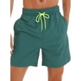 thumbnail image 1 of Sexy Dance Swim Short For Men Bathing Suit Bottoms Quick Dry Swimsuit Boardshorts Beachwear Trunks, 1 of 3