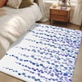 thumbnail image 4 of Purple Blue Polka Dots Area Rugs 2.7'x5', Washable Small Throw Rugs for Kitchen Bedroom, Watercolor Abstract Art Indoor Outdoor Rug Non-Slip Low Pile Carpet Runner Reversible Floor Mats, 4 of 8