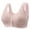 Light Gray, variant on ,Women's Daisy Front Snap Closure Bras Support Full Coverage No Underwire Lift Bra Comfortable Seniors Push up Bralettes for Older Women Light Gray 42