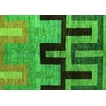 thumbnail image 1 of Ahgly Company Indoor Rectangle Abstract Green Modern Area Rugs, 3' x 5', 1 of 4