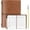 1 Pack-Brown, variant on Golf Scorecard Book with Pencil, Waterproof Leather Golf Scorecard Notebook Log Journal Holder with Pages for Men Golfers, Sports and Outdoor Club Accessories