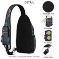 thumbnail image 3 of Mushroom Sling Backpack for Women Men Hiking Sling Backpack Chest Bag for Traveling Office Shoulder Bag Gym Sports Travel Hiking Daypack, 3 of 6