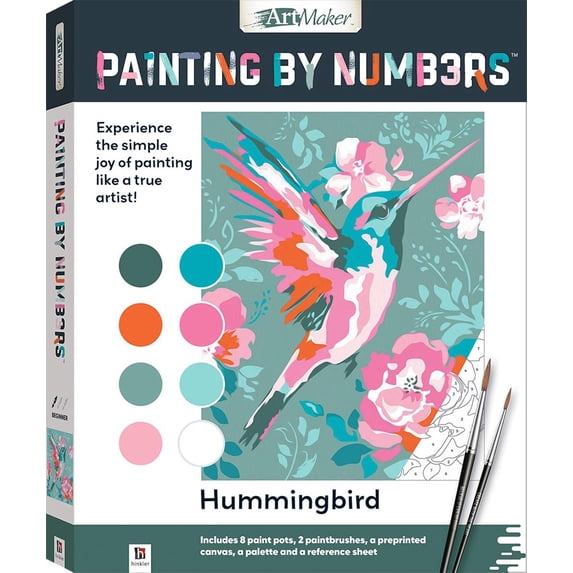 Paint by Numbers - Hummingbird