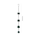 thumbnail image 3 of Vintage Rain Chain for Garden Decor, Outdoor Water Drainage, Patio Courtyard Balcony, Decorative Water Guiding Chain, Rustic Iron Cup Design, Weather Resistant, Easy Installation, Water Feature, 3 of 5