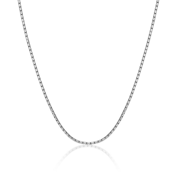 Men’s Stainless Steel Snake Chain Necklace