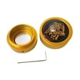 thumbnail image 3 of LOVIVER Pool Chalk Holder Aluminum Billiard Chalk Storage Metal Box, Pool Chalk Case Gold, 3 of 8