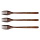 thumbnail image 2 of Tenedores de Madera, 25 Piezas EcolóGico-Simpático Madera Japonesa Ensalada Tenedor de Cena Vajilla Cubiertos para Niños Adultos (25 Piezas Sin Cuerda Tenedores de Madera), 2 of 5