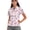 Bow Print, variant on Whosucclay Bow Print Golf Polo Tops, Breathable Lightweight Elastic Polo Shirts for Outdoor Activities Tennis Gym Half Zip Size Medium
