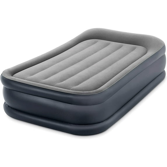 Air Mattresses With Built in Pump - Twin Bed With Pillow Stand