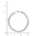 thumbnail image 3 of Shaquille O'Neal Men's Sterling Silver Curb Bracelet, 3 of 5