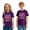 czb# Purple105, variant on CUZIBR Girls Fashion Happy 100Th Day Of School Shirts Letter Print Short Sleeve Tee Round Neck Loose Relaxed Casual Daily Wear Soft Blouse Graphic T-Shirt Comfy Activewear,Purple,3-4 Years