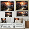 thumbnail image 4 of Designart "Oriental Creation Lustrous Morning" Asian Art Wall Decor, 4 of 5