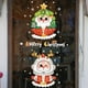 thumbnail image 1 of Pegatinas de ventana de Navidad, pegatinas de pared de vidrio autoadhesivas electrostáticas, galletas, dulces, ancianos, regalos de decoraciones navideñas, 2024, 1 of 4