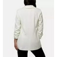 thumbnail image 3 of Dakota Blue Ladies' Size Large (12-14) Crepe Blazer, Ivory, 3 of 3
