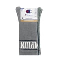 thumbnail image 2 of Champion Men’s Crew Socks 3 Pack – Half Terry Cushion, Moisture-Wicking, Arch Support, Stretch Comfort, Sizes 6–12.5, 2 of 7