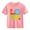 Pink, variant on Piuwrlz Girls Short T-Shirts Kids Graphic Shirts Tops Cotton Pullover Pink Size 3 Years